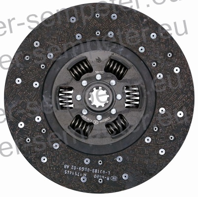 LAMELA SKLOPKE POGONA fi=295 z=10/26x32 LUK FENDT Farmer 204P - FL166, 204V - FL167, 205P - FL176, 260P, 260S, 260V, 270P, 270V, 275S, 275V, 280P, 280S, 280V, Tool Carrier 255GT - 275GT - 345GT - 360GT - 360GTF - 365GT - 370GT