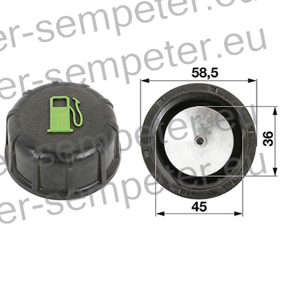 POKROV REZERVARJA VRTNA KOSILNICA