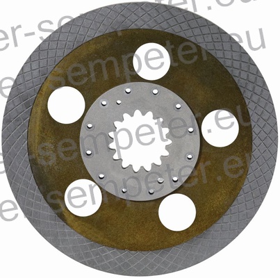 LAMELA - DISK ZAVOR fi=306 z=15/57.1x70 JD - JOHN DEERE 830 od serii 302020, 930 od serii 302020, 1030 od serii 300750, 1130 od serii 300750, 1630 od serii 300750, 1830 od serii 301446