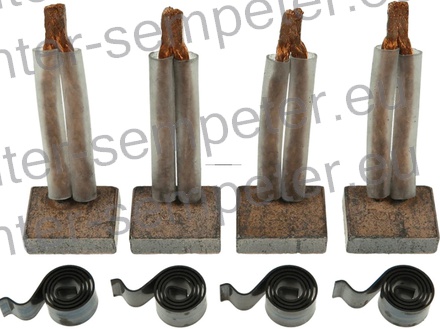 ŠČETKE ZAGANJAČA 12V grt ISKRA - LETRIKA - MAHLE