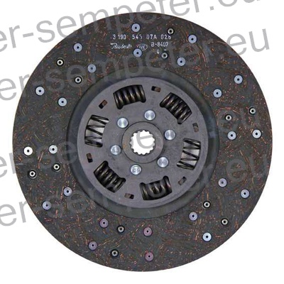 LAMELA SKLOPKE POGONA fi=290 z=15/25x28 LUK STEYR 942 - M948 - M958 CASE C42 - C48 - C55 - C64 - C70 - CS48 - CS58