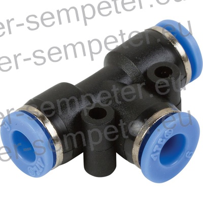 SPOJKA PVC ZRAČNE CEVI T komad T - 10 fi=10