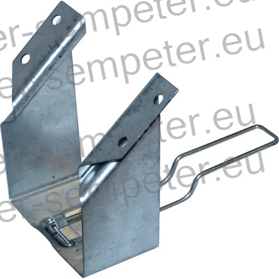 NOSILEC ZAGOZDE KOLESA KOVINSKI tip HA 36 St š=120mm širina nosilca:120mm, teža:0.50kg STANDARD DIN76051
