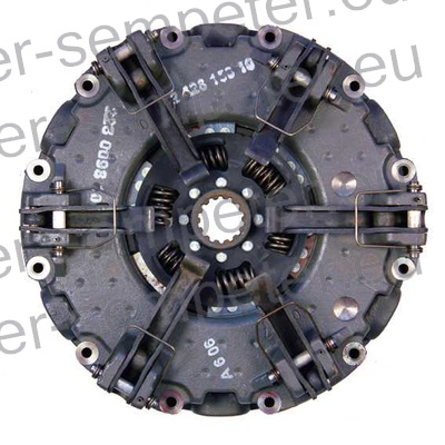 KOŠ SKLOPKE fi=280/280 LUK (lamela v košu ima 6 krakov in vzmeteno pesto) UTB 445DTC - 550DT - 530 - 533 - 550DTC - 640U - 640DTC - 643 - 643DT - 684DT CNH NEW HOLLAND FIAT 55 - 46, 55 - 56, 55 - 66, 55 - 88, 55 - 90, 60 - 45, 60 - 56, 60 - 66, 60 - 76, 60 - 88, 60 - 90, 60 - 93, 60 - 94