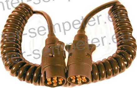 KABEL Z VTIKAČI 7 POLNI 12V