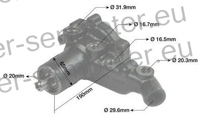 ČRPALKA VODE VALTRA - VALMET