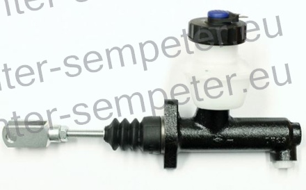 CILINDER SKLOPKE GLAVNI - PEDALA (z rezervoarjem in plovcem) (mineralno olje LHM) CNH FIAT F100 - F110 - F115 - F120 - F130 - F140 M100 - M115 - M135