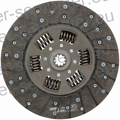 LAMELA SKLOPKE POGONA fi=250 z=10/20x25 LUK SAME Aurora 35 - 45, Ranger 45 - 45Frutteto