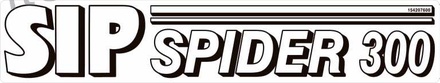 NALEPKA 85x460 "SIP SPIDER 300"