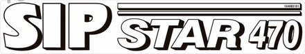 NALEPKA 72x400 STAR 470 SIP