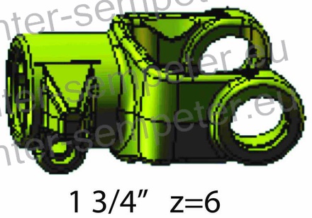 PRIKLJUČEK KARDANA ZUNANJI T5 1 3/4" z=6 SPT