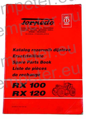 KATALOG TRAKTOR TD - TORPEDO RX100 - RX120 (05.88)
