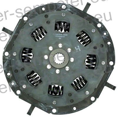 DAMPER SKLOPKE fi=348 z=16/31x35 LUK CASE Maxxum 100 - 110 - 120 - 130 NH - NEW HOLLAND FIAT T6010 - T6020 - T6030 - T6040 - 6050 - T6060 - T6070 - TS100A - TS110A STEYR 4100Profi - 4110Profi - 4115Profi - 4120Profi - 4130Profi