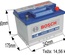 AKUMULATOR BOSCH 60Ah 540A +Desno SILVER S4