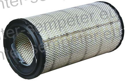 FILTER ZRAKA zunanji FLEETGUART DEUTZ AG Fahr KHD TCD2012, Case IHC 721C; 721CXT(6CT8.3 Eng.), 821C; 821CXR(6TAA - 830 Eng.), WX168(CNH F4GE9684F (6.7L) Eng.), WX188(CNH F4GE9684E (6.7L) Eng.) KOMATSU D61EX, D61EX - 12; D61PX - 12(S6D114E Eng.),