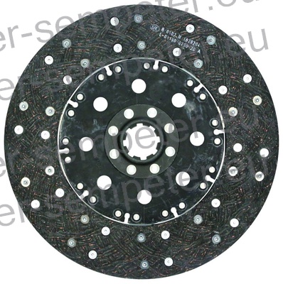 LAMELA SKLOPKE POGONA fi=310 z=8/36x42 LUK DEUTZ D6806U - D6807 - D6807C - D7006U - D7007 - D7007C - D7206A/U - D7207 - D7207C - D7807 - D7807C - DX3.70SC - DX3.90SC - DX3.70VC - DX3.90VC - D5.10