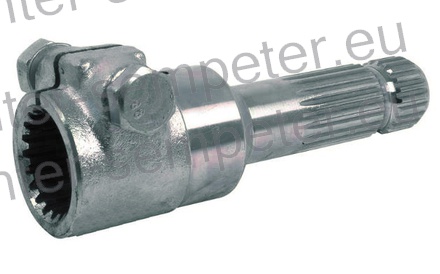 PODALJŠEK KARDANA NA VIJAK 1 3/4" z=20 - 1 3/8" z=21 (ženski del: 1 3/4˝ z=20) (moški del: 1 3/8˝ z=21)