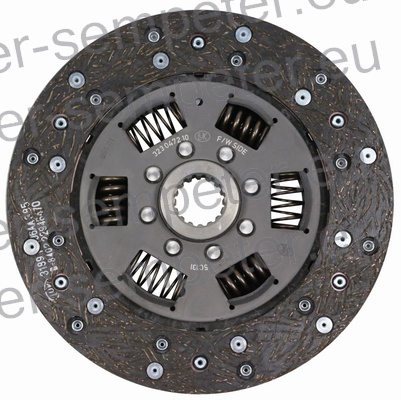 LAMELA SKLOPKE POGONA fi=225 z=16/27x30 LUK LANDINI Mistral (40 - 45 - 50 - 55) McCORMICK GM40 - GM45 - GM50 - GM55 - GX40 - GX45 - GX50 - GX55 NEW HOLLAND T3010 - T3020 - T3030 - TCE40 - TCE45 - TCE50 - TCE50