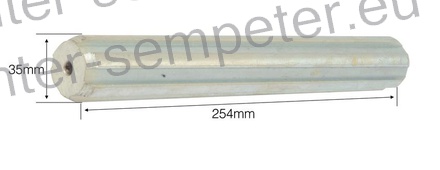 GRED KARDANA L=254 1 3/8 6 zob