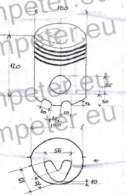 BAT MOTORJA fi 100 (plin - posebna izvedba) TD - TORPEDO VILIČAR KHD