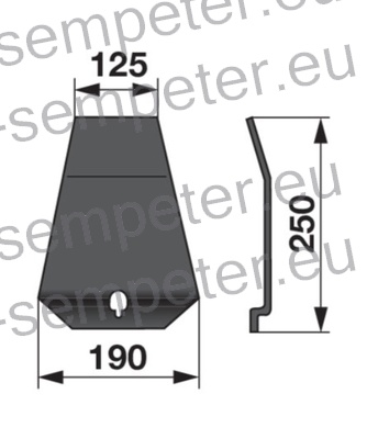 PLOŠČA (DISK KOSILNICA) DRSNA SIP LASER