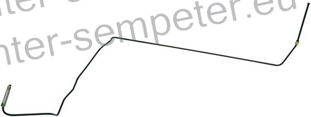 CEV ZAVORNA kovinska LEVA ZETOR 6911 - 6945