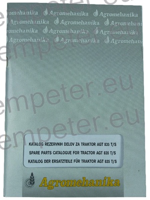 KATALOG TRAKTOR AGROMEHANIKA AGT 835T/S