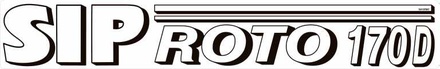 NALEPKA "SIP ROTO 170D"