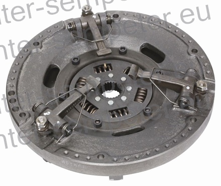 KOŠ SKLOPKE fi=280 z=23 JD - JOHNE DEERE 830 - 840 - 930 - 930VU - 940 - 940V - 1020 - 1030 - 1030OU - 1030VU - 1035 - 1035EF - 1035EV - 1040 - 1040V - 1120 - 1130 - 1140 - 1140V - 1530 - 1630 - 1630OU - 1630VU - 1635 - 1635EF - 1635EV - 1640 - 1640F - 1830 - 1840 - 1840F - 1850V - 1950F - 2020 - 2030 - 2030OU - 2035