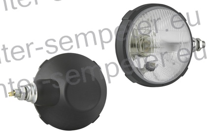 ŽAROMET SPREDNJI DESNI okrogel PVC R2 fi=161x112 URSUS