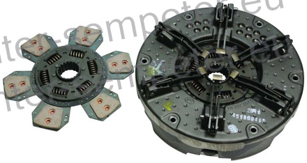 KOŠ (brez ležajev) SKLOPKE fi=310/310 kpl LUK FIAT 1580, 1880, 160 - 90/DT, 180 - 90/DT