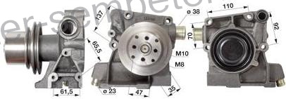 ČRPALKA VODE STEYR 190 - 288 - 290