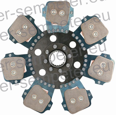 LAMELA SKLOPKE POGONA fi=350 z=21/41x45 DEUTZ DX6.50