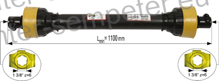 KARDAN PRIKLJUČKA DIREKTNI kpl SIP SPT