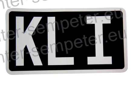 NALEPKA "KL I" STEYR