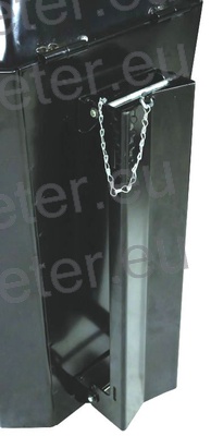 KOŠ ZA SMETI KOVINSKI KAPACITETE 50 LITROV