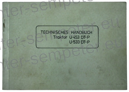 KATALOG TRAKTORJA PRIROČNIK ZA VZDRŽEVANJE TRAKTORJA UTB U453DTP - U533DTP