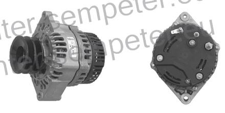 ALTERNATOR MOTORJA 14V 120A IA0952 AAK5182 ISKRA McCORMICK MC120 - MC135 - MTX100 - MTX125 - MTX140 - MTX155 - MTX175