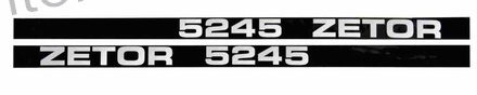 NALEPKA SET "ZETOR 5245"