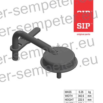 OS 3 VARJENA KOLESNA SPIDER SIP