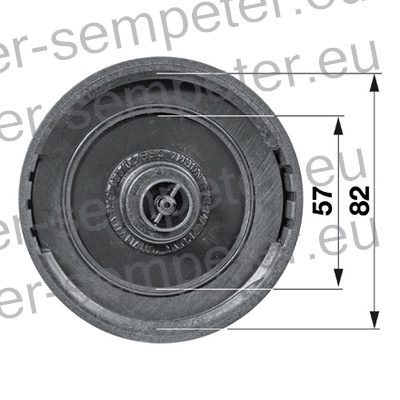POKROV REZERVARJA GORIVA DEUTZ SAME