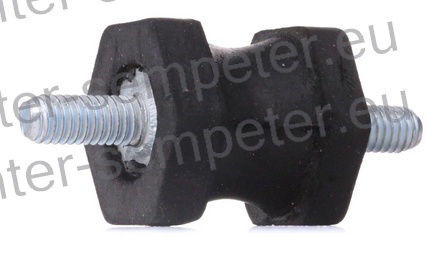 BLAŽILEC GUMI 25x25mm M6x18