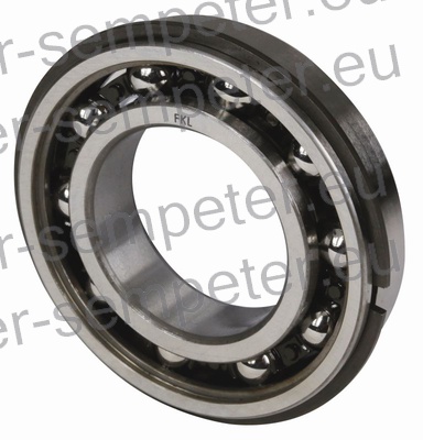 LEŽAJ FKL KROGLIČNI z utorom in varovalko (gredi menjalnika IMT 536 - 539 - 542 - 549 - 550 - 560 - 577) AQ
