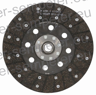 LAMELA SKLOPKE KARDANA fi=280 z=18/22.5x25 LUK VALTRA VALMET 255 - 305 - 355 - 365 - 405 - 415 - 455 - 465 - 555 - 565 - 655 - 665