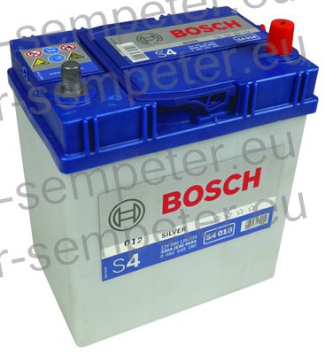 AKUMULATOR BOSCH 40Ah 330A +Desno male kleme SILVER S4