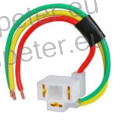 KONEKTOR ŽARNICE Z ŽICAMI - KABLOM kotna (P45T)