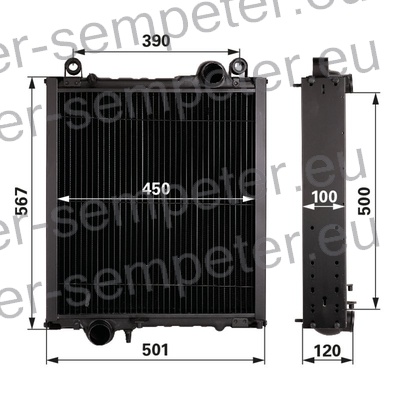 HLADILNIK VODE JOHN DEERE