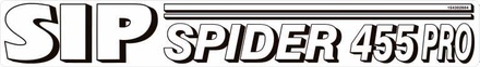 NALEPKA 85x600 "SIP SPIDER 455 PRO"