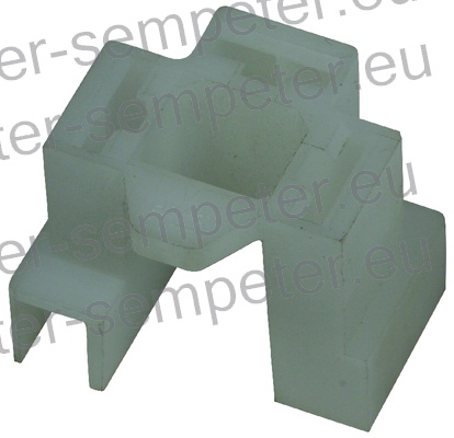 KONEKTOR - GRLO ŽARNICE ASIMETRIČNE PVC