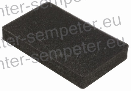 FILTER ZRAKA spužva WEBER SRX60 R3, SRX65 R2, SRX65 R3, SRX325R, MIKASA MT54F, MT60H, MT60H2, MT60HS, MT70H, MT72, MT75H, MT84F